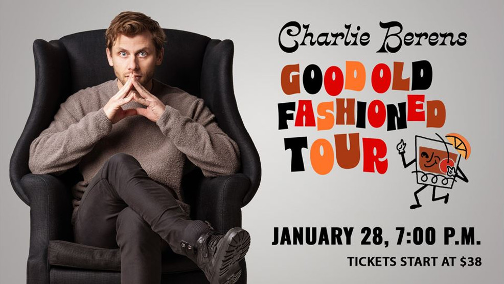 Charlie Berens’ ‘Good Old Fashioned Tour’ comes to Gallagher Bluedorn Performing Arts Center in 2024