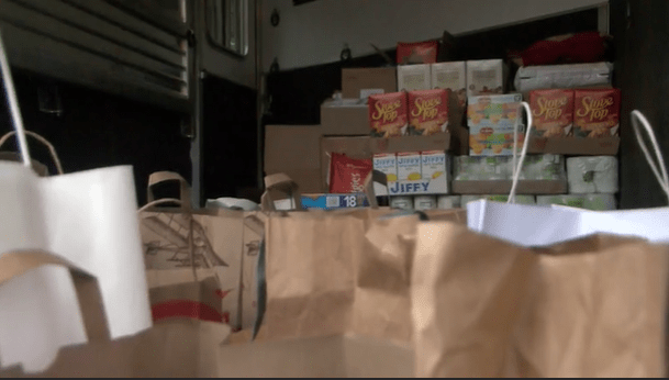 Food for Families Comfort Care Drive is taking donations during masses Sunday