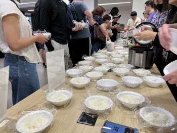 Onigiri event helps raise awareness of food insecurity