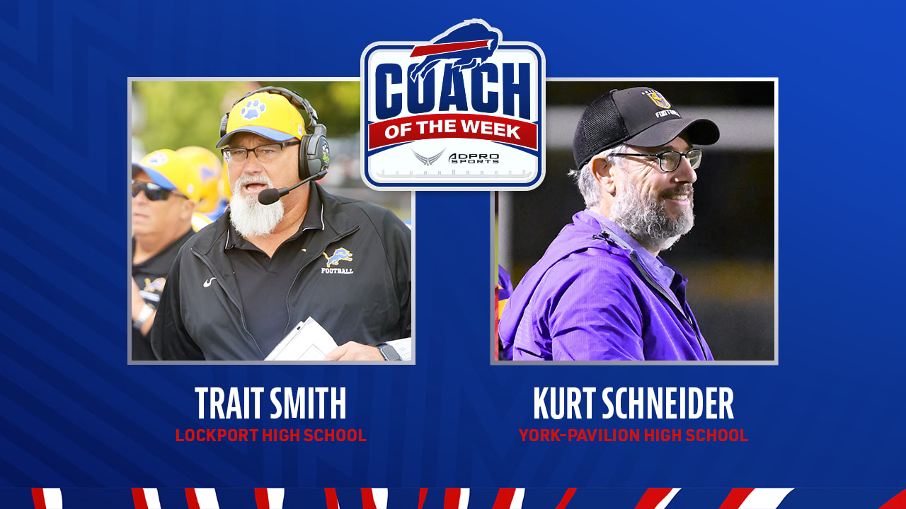 Buffalo Bills and ADPRO Sports Announce Week 8 Coaches of the Week