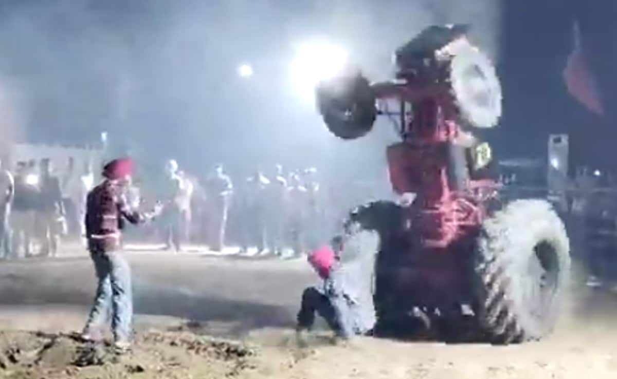 Man Crushed To Death While Performing Tractor Stunt In Punjab