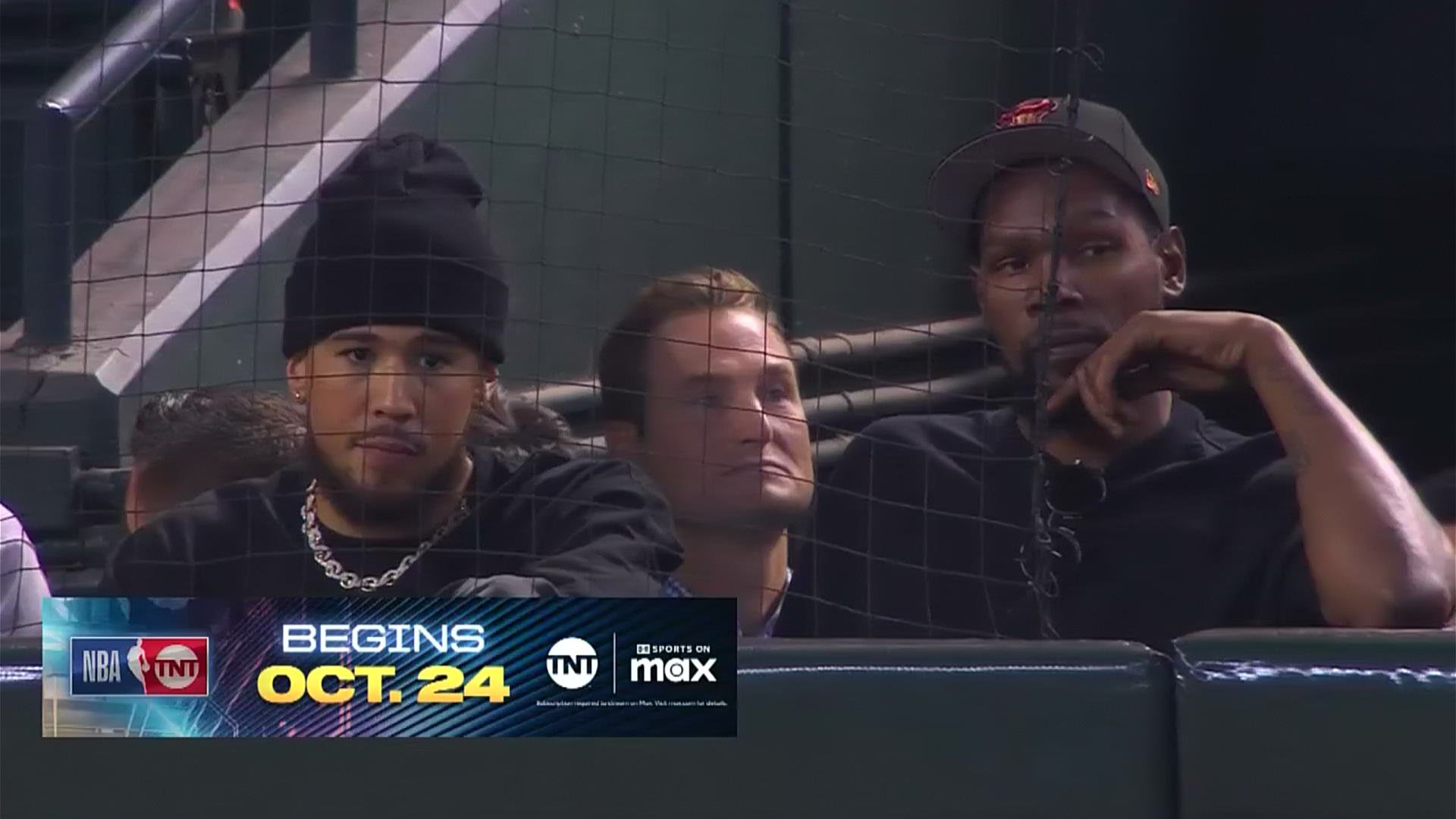 John Clark Spotted with Two Basketball Players at Phillies Game