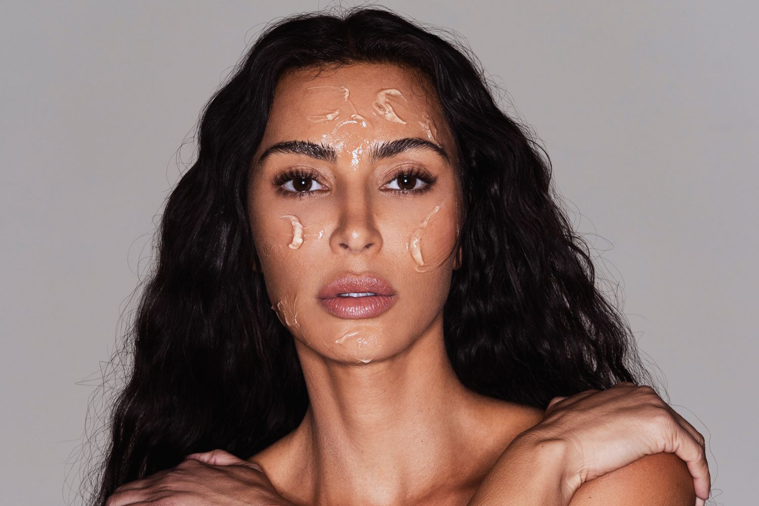 Kim Kardashian on Her New Skincare Mask, Beauty Tips from Kris and Buying ‘Everything’ on TikTok (Exclusive)