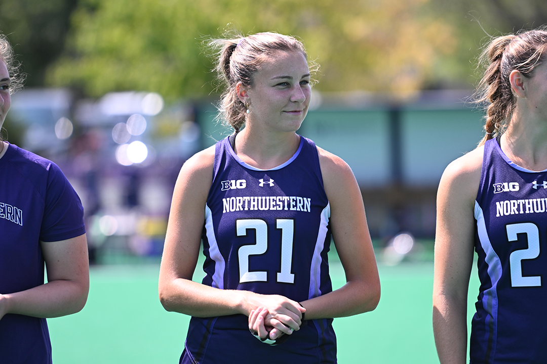 But First, Field Hockey: Lindsey Frank a Two-Sport Transfer at Northwestern