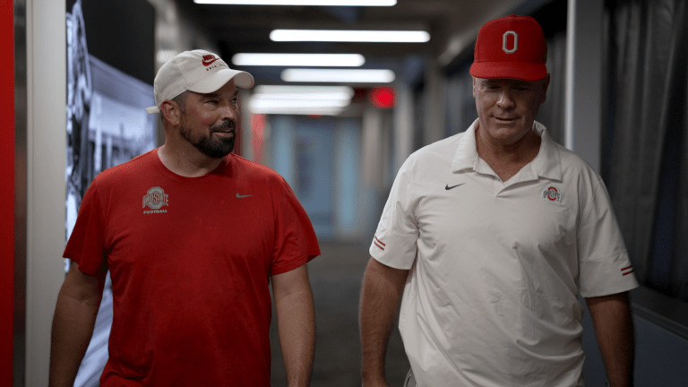 Ohio State football coach Ryan Day finds inspiration on the tennis court