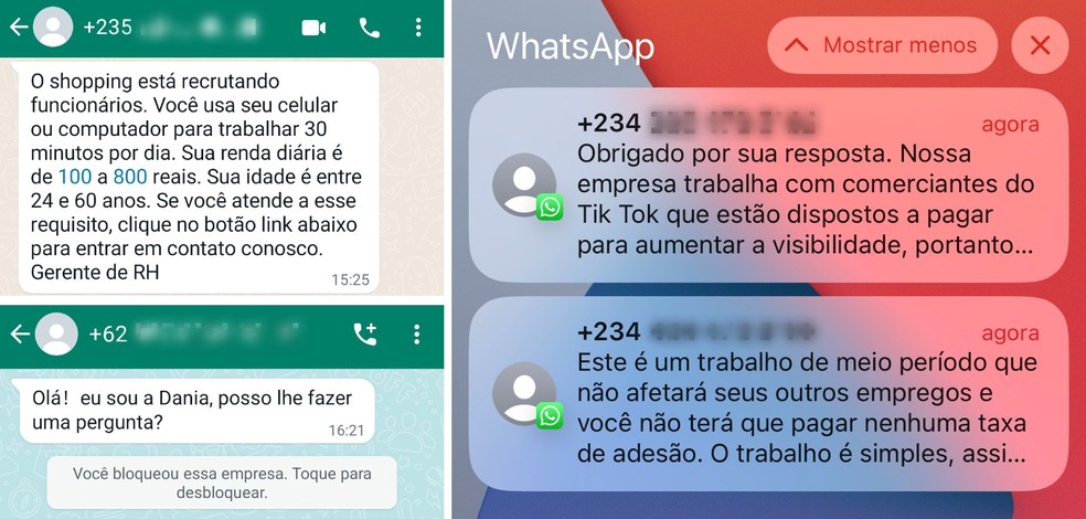 Números estrangeiros no WhatsApp inundam brasileiros com mensagens; veja como denunciar