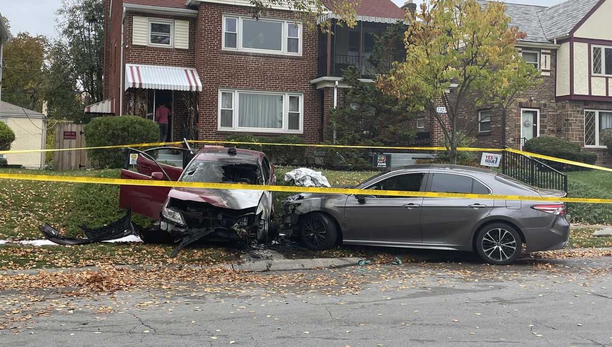 Police: 1 hospitalized, in critical condition after striking a parked car