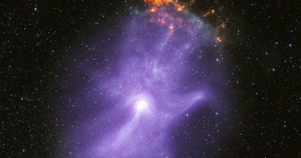 NASA releases ‘ghostly cosmic hand’ image for Halloween