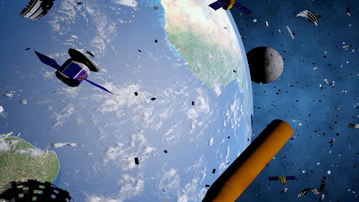 Burned-up space junk pollutes Earth’s upper atmosphere, NASA planes find