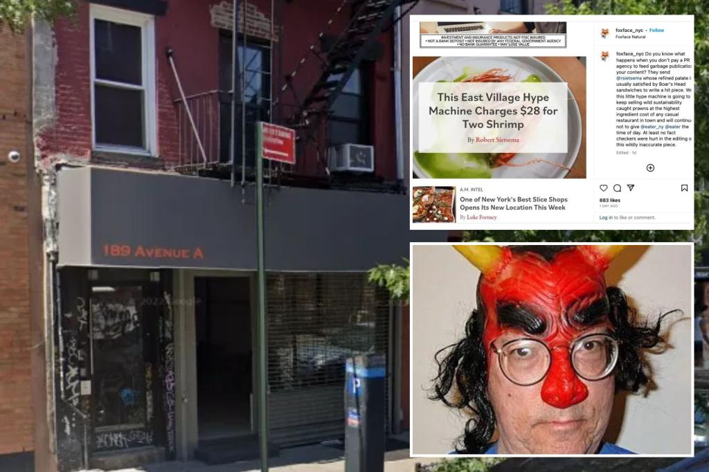 Trendy NYC restaurant, fans roast veteran food critic after ‘hit…