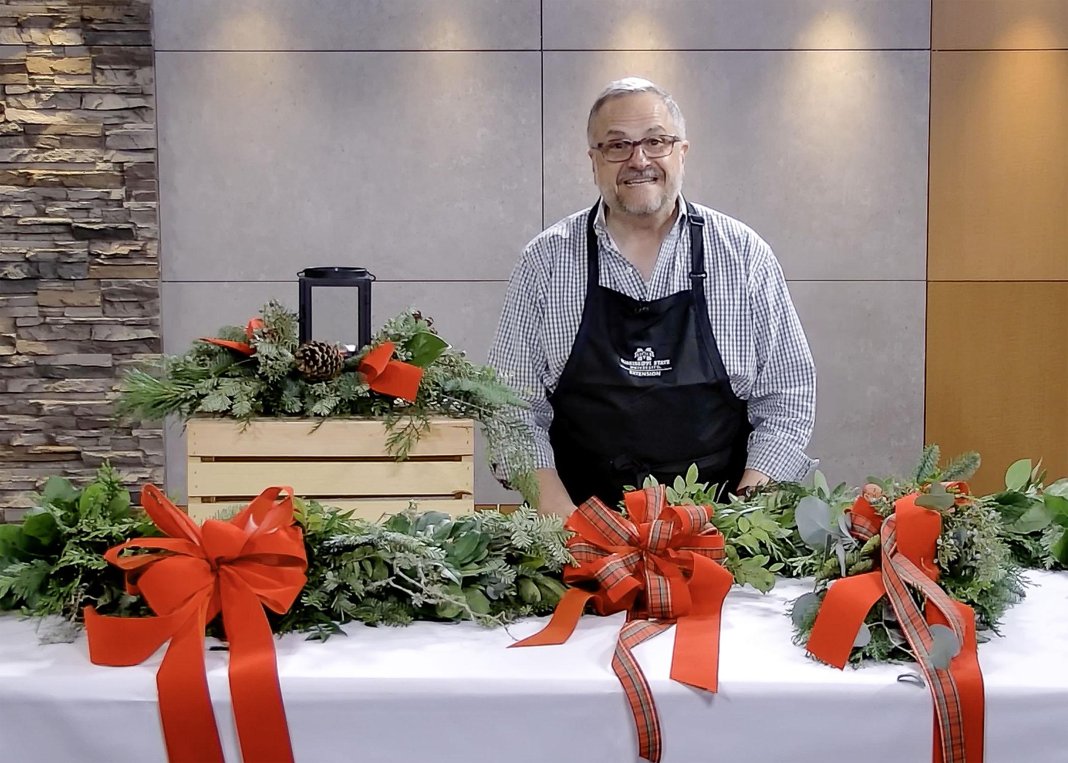 Learn to make home holiday décor in online workshop