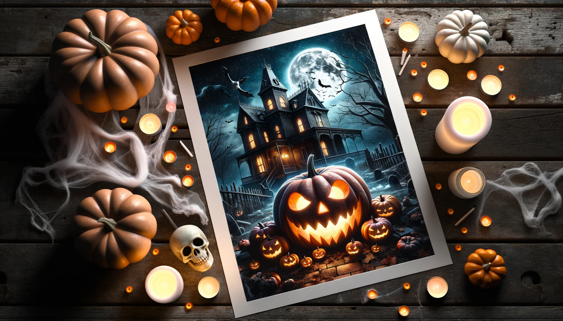 Last Minute Halloween Decorations: Photo Prints Now Unleashes Spook-tacular Home Decor Ideas