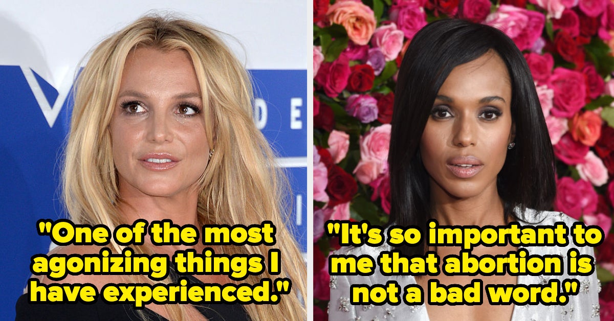 24 Famous People Who’ve Opened Up About Their Abortions