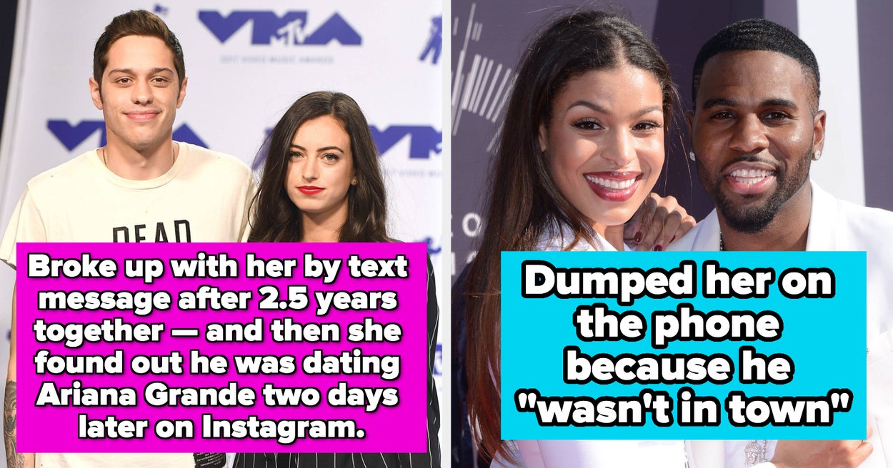 11 Celebrities Who Were Reportedly Dumped Over Text Message Or Phone Call