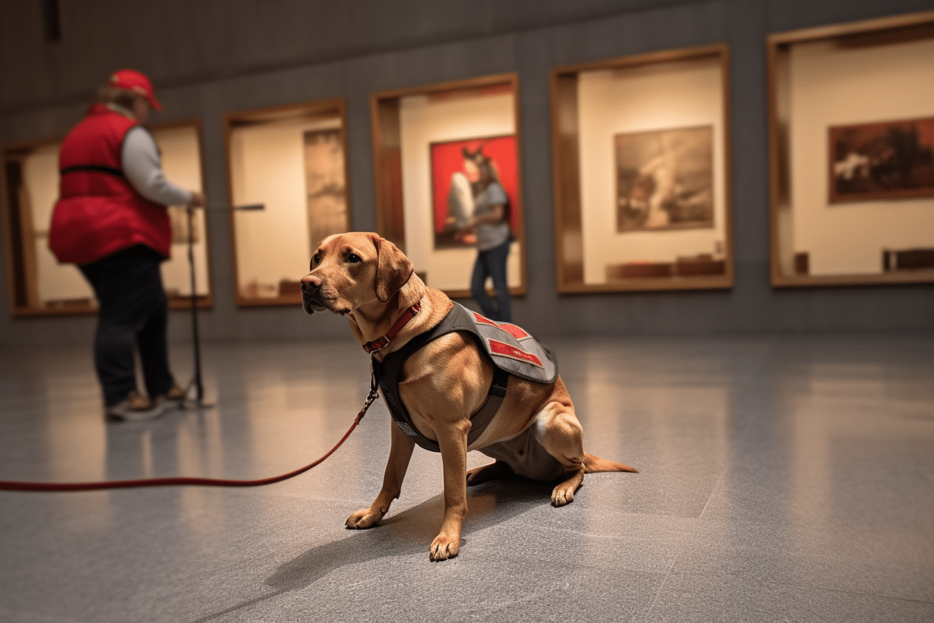 Paws and Paint: The Intersection of Modern Art and Canine Companionship at Museo Tamayo