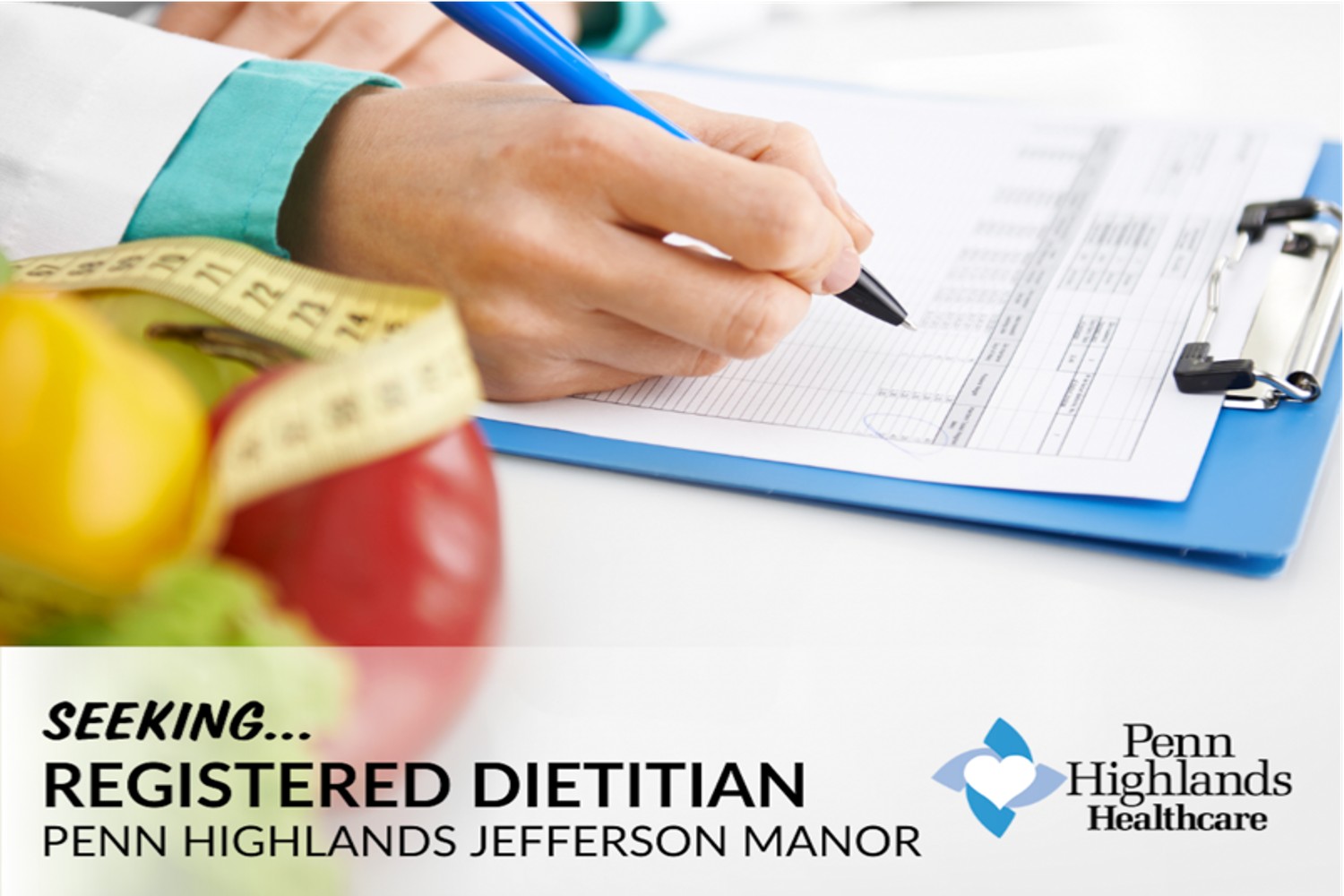 SPONSORED: Penn Highlands Jefferson Manor Is Hiring a Registered Dietitian