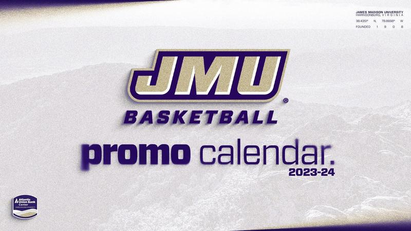 JMU Athletics Announces Promotional Schedule for 2023-24 Men’s Basketball Season – James Madison University Athletics