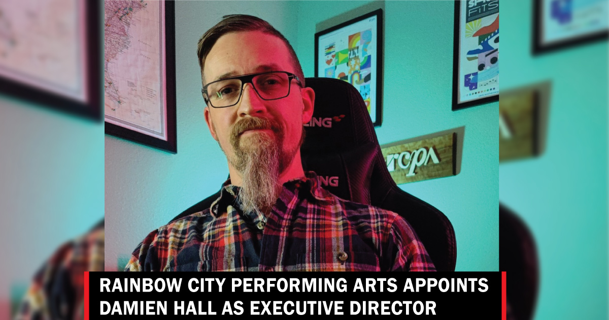 Rainbow City Performing Arts appoints Damien Hall as Executive Director