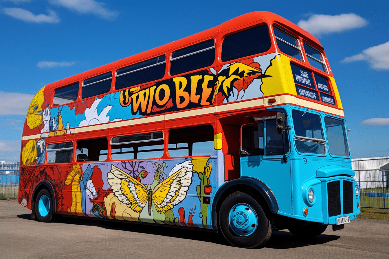 Restored Paul McCartney and Wings Tour Bus Hits the Auction Block: A Journey Through Time