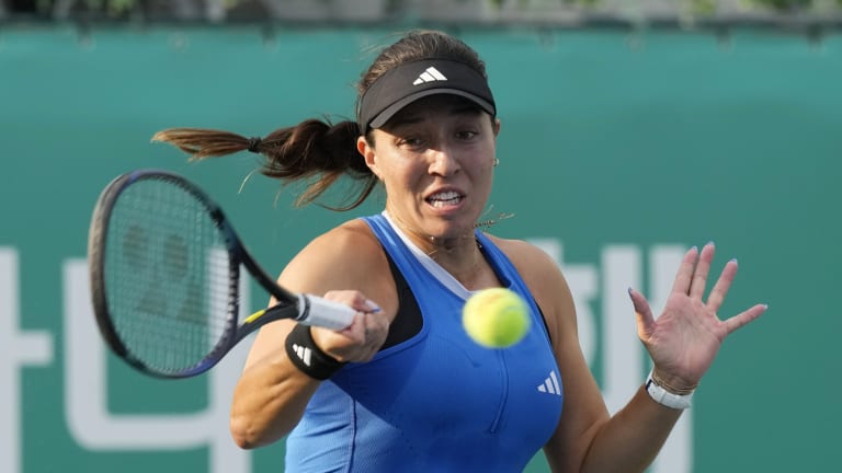 Jessica Pegula beats Elena Rybakina in straight sets to open the WTA Finals