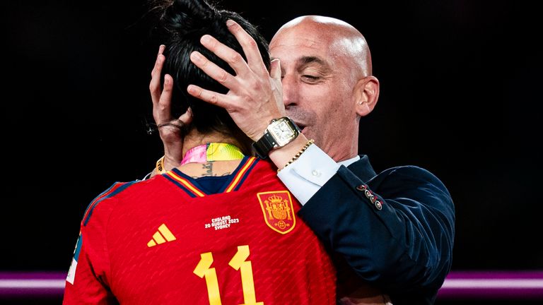 Luis Rubiales: Former Spanish Football Association president banned from all football-related activities for three years