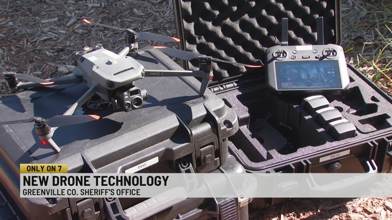 Greenville Co. Sheriff’s Office is utilizing new drone technology