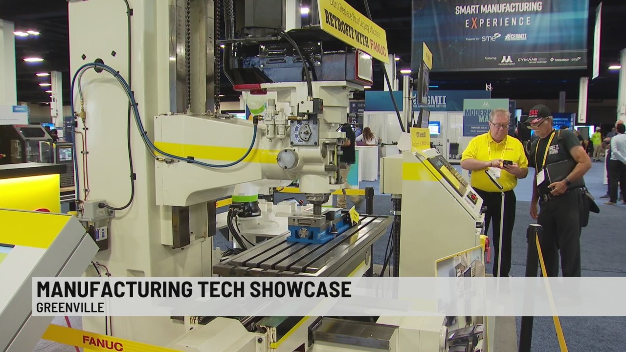 Manufacturing technology showcase held in the Upstate, featured over 200 exhibitors