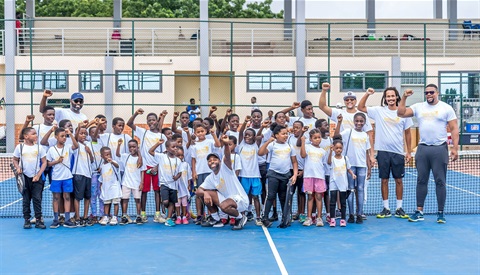 Spreading Love Through Tennis