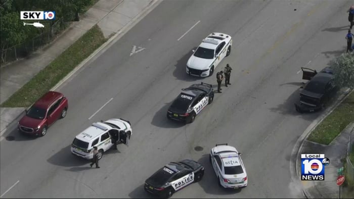 Stolen car’s driver leads police on four mile chase in NW Miami-Dade