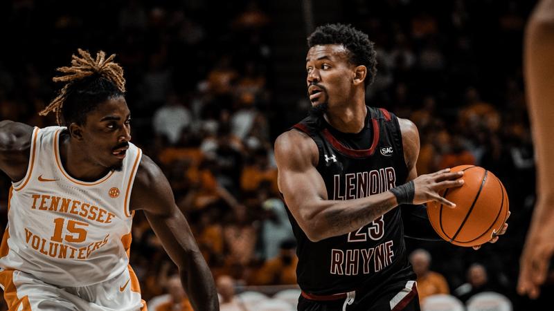 Men’s Basketball Defeated by Tennessee in Exhibition – Lenoir-Rhyne University Athletics