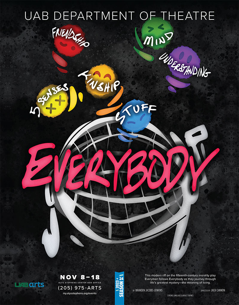 Theatre UAB presents “Everybody” Nov. 8-11 and Nov. 15-18