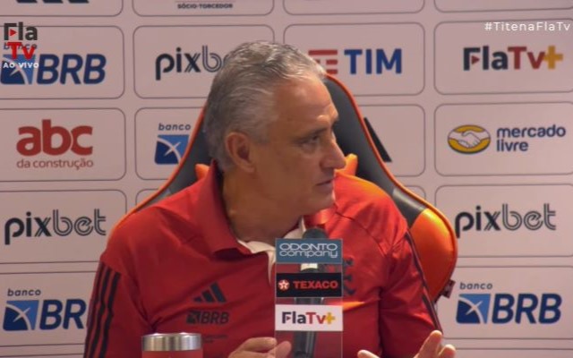 Tite lamenta tempo curto de contrato no Flamengo: “Sei a realidade do futebol brasileiro”