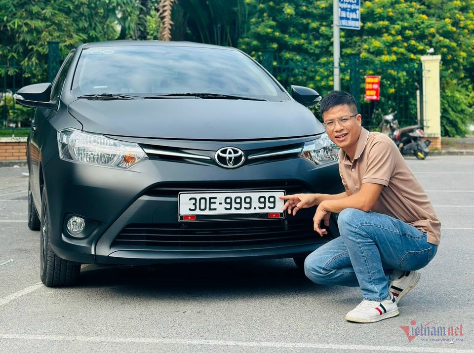 Toyota Vios từng đeo biển ngũ quý 9 về tay chủ mới được rao bán 395 triệu đồng