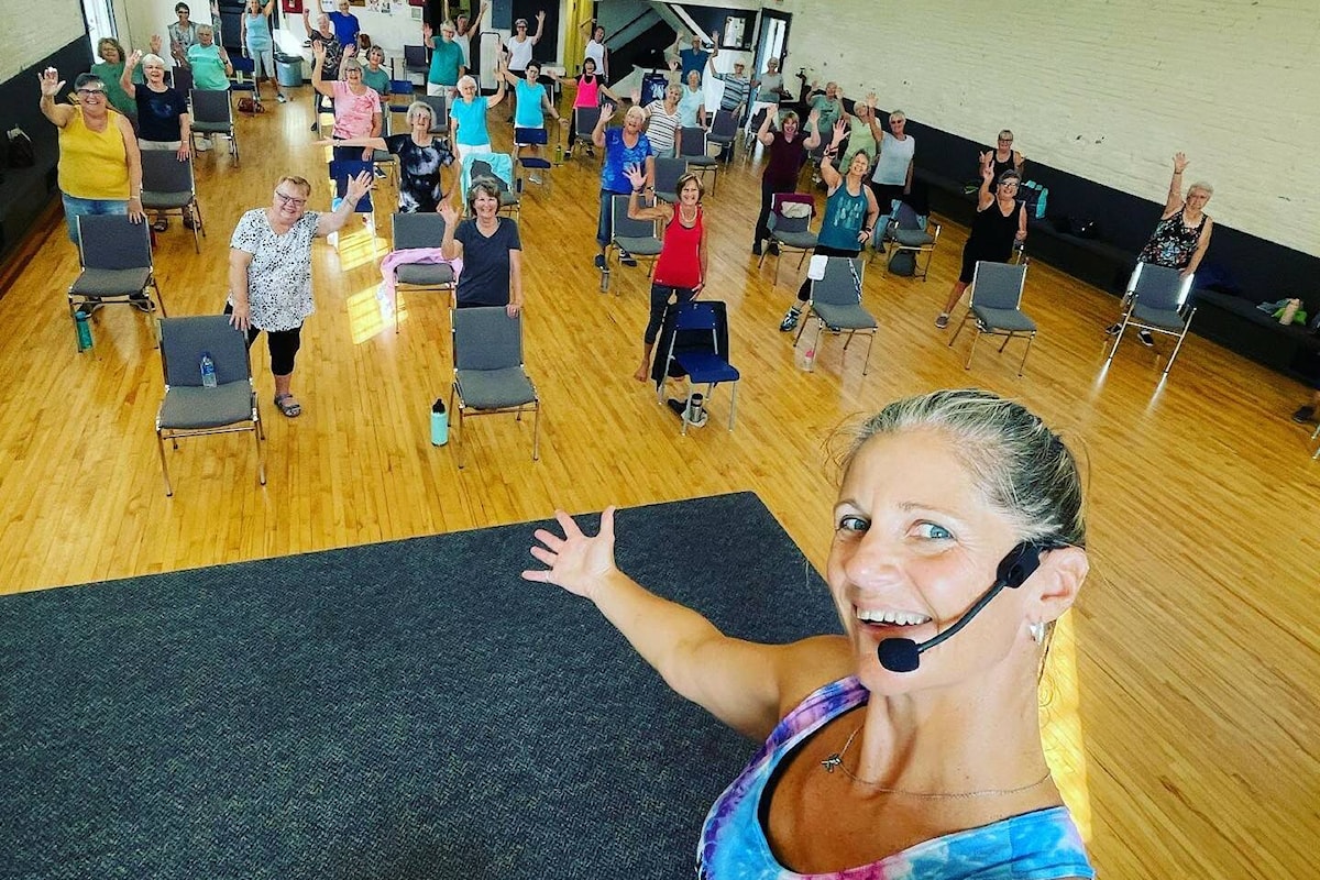 Enderby fitness instructor snags provincial award