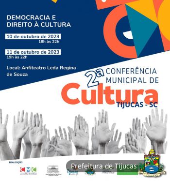 2ª Conferência Municipal da Cultura em Tijucas começa nesta terça-feira (10) – Notícias