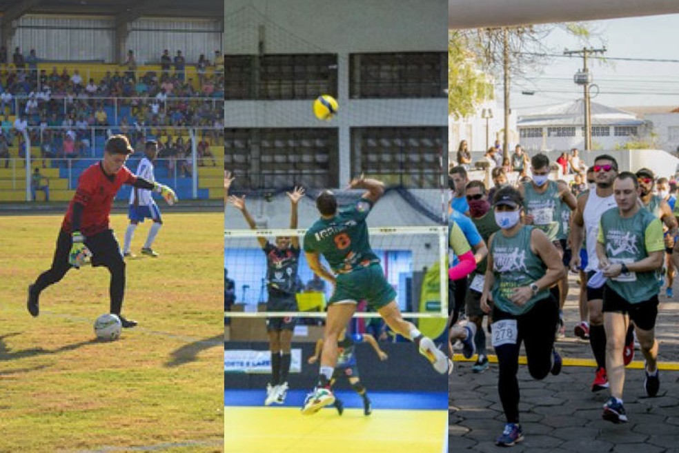 Agendão esportivo: corrida de rua, vôlei e estaduais de futebol