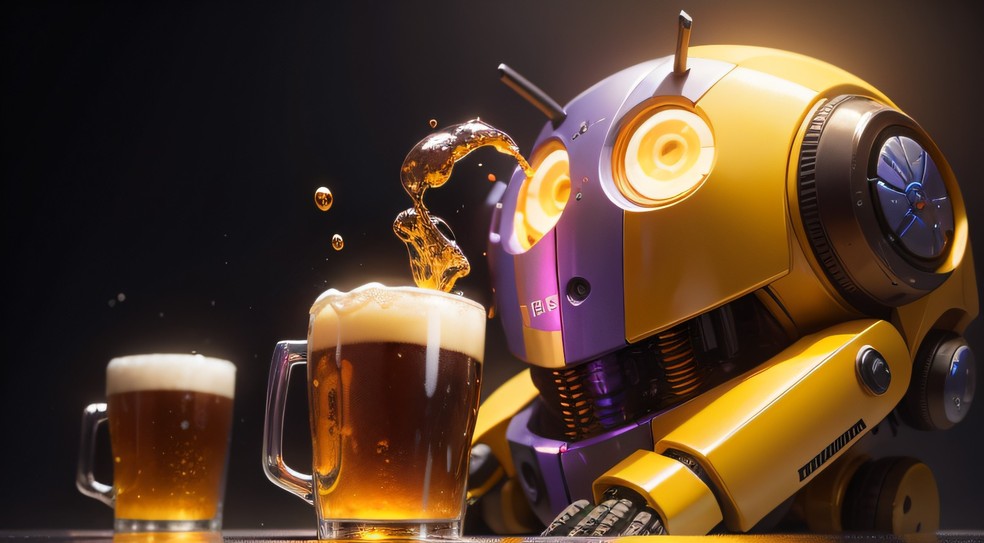 Inteligência Artificial cria cerveja, da receita ao nome, em um mês; g1 experimenta novidade