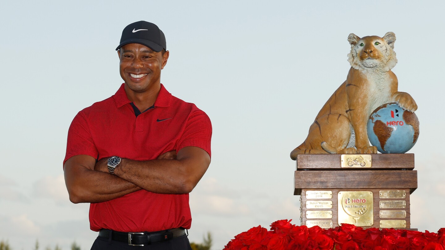 Tiger Woods commits to play Hero World Challenge, first start since Masters WD