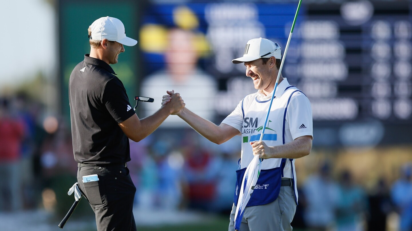 Winner’s bag: 2023 RSM Classic champion Ludvig Åberg