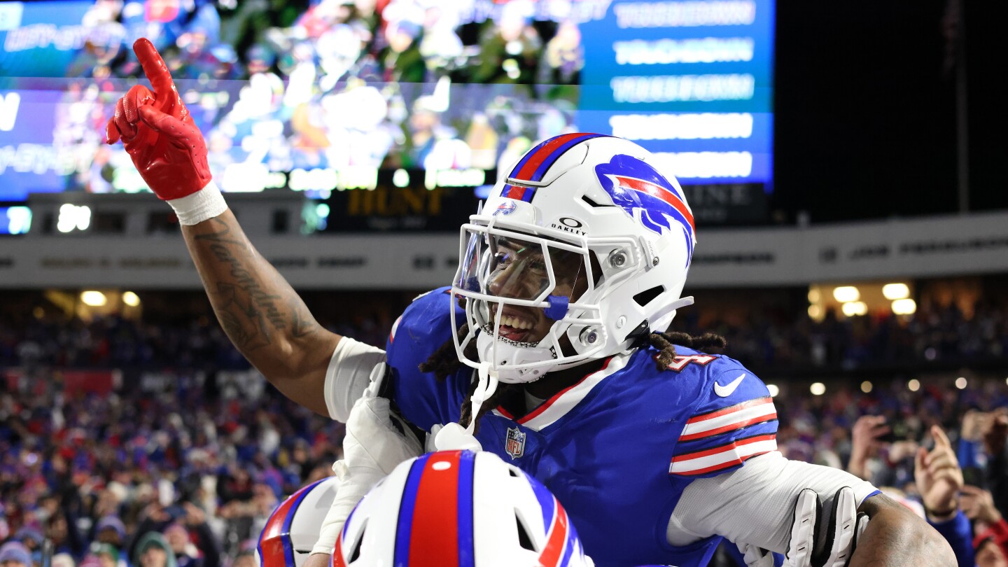 Bills lead Jets 16-6 at halftime