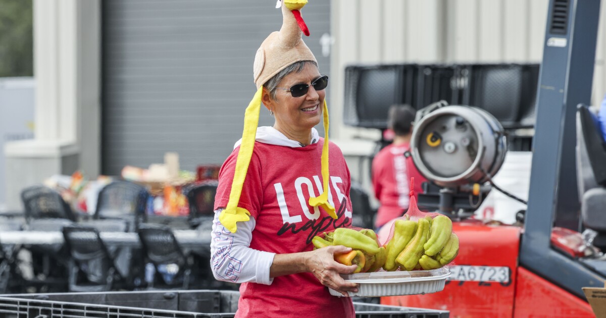 Naples’ Turkey Drop in 19th year and the food need remains great