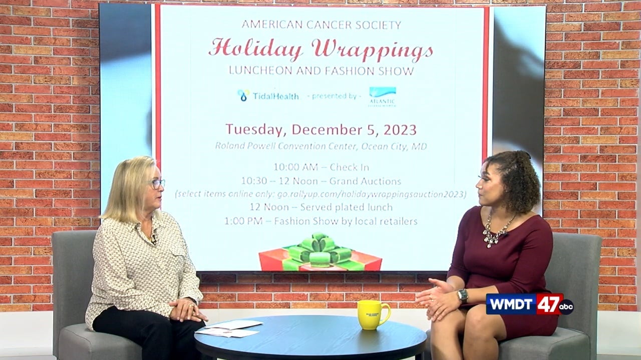 Holiday Wrappings Fashion Show on Good Morning Delmarva