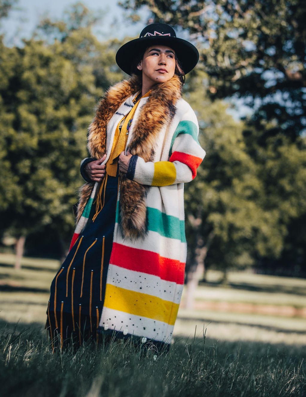 First Nations Designer Stephanie Crowchild’s Triumphant Show At New York Fashion Week