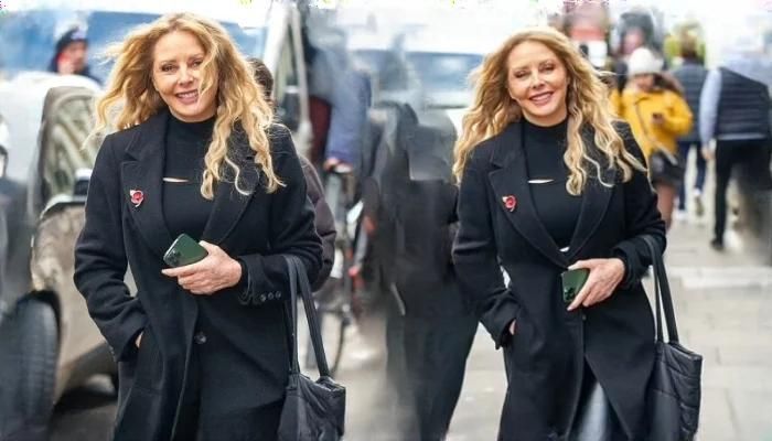 First Public Appearance of Carol Vorderman After BBC Radio Wales Employment Drama