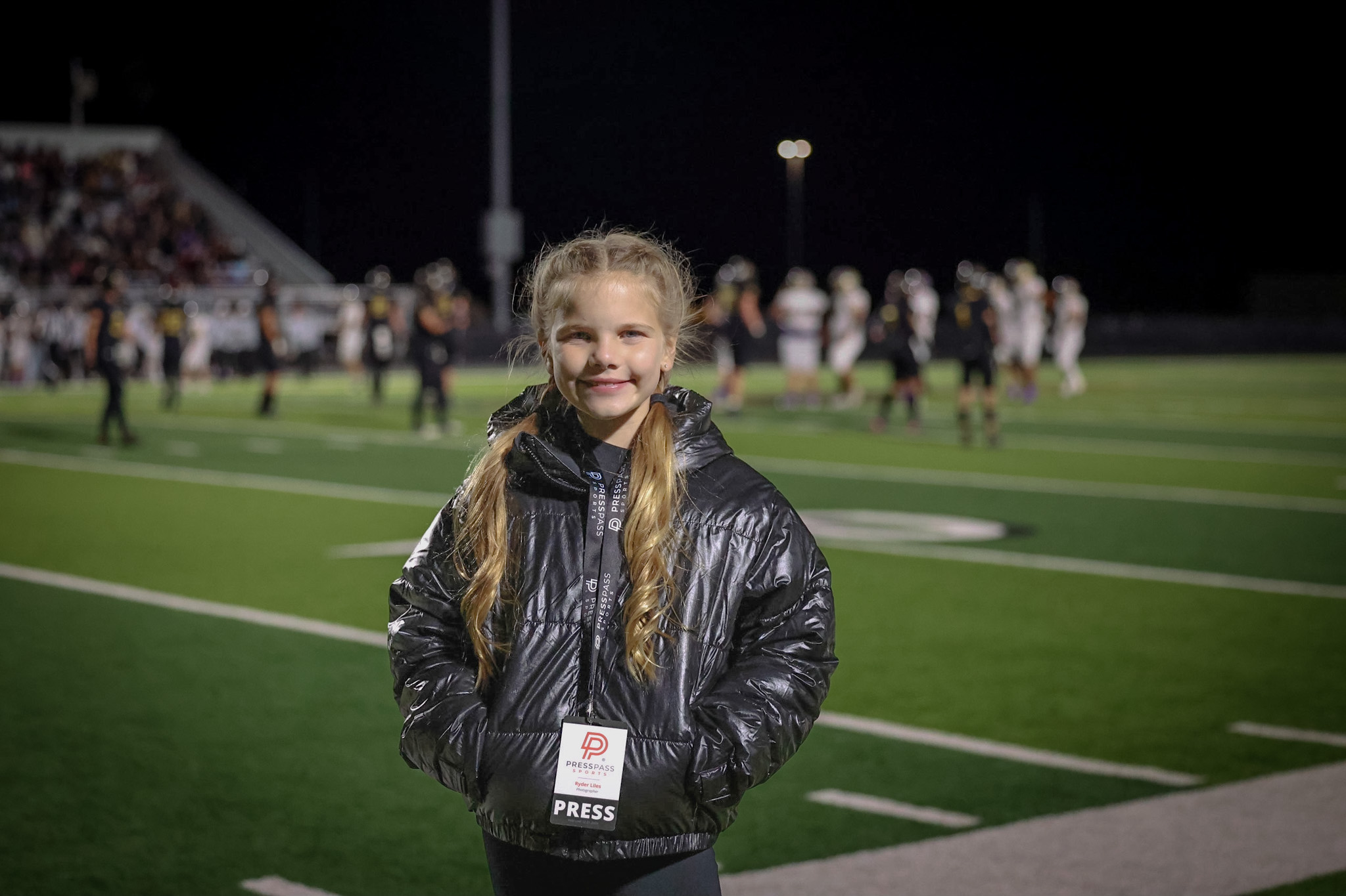 Bushland’s Ryder Grace Liles has a true talent for sports photography