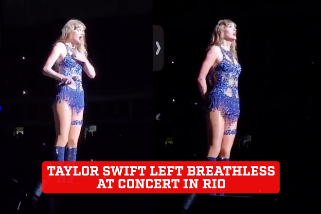 Taylor Swift’s video that has Travis Kelce worried: The singer almost fainted when she couldn’t breathe at her Brazil show