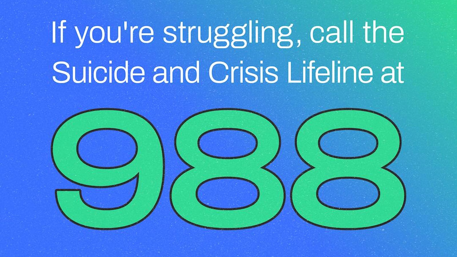 988 Lifeline: Reimagining Our Mental Health Crisis Response System