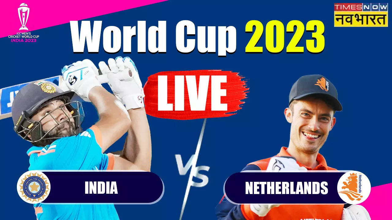 India vs Netherlands LIVE क्रिकेट स्कोर, World Cup 2023: रोहित शर्मा की विस्फोटक शुरुआत, टीम इंडिया ने जीता था टॉस