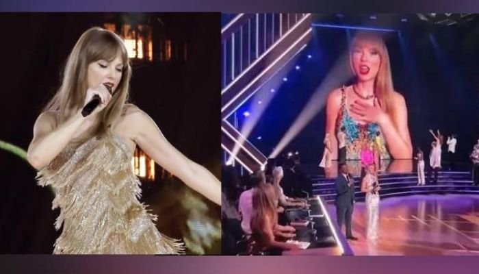 Taylor Swift Sends a Video Greeting to Dancing with the Stars Contestants