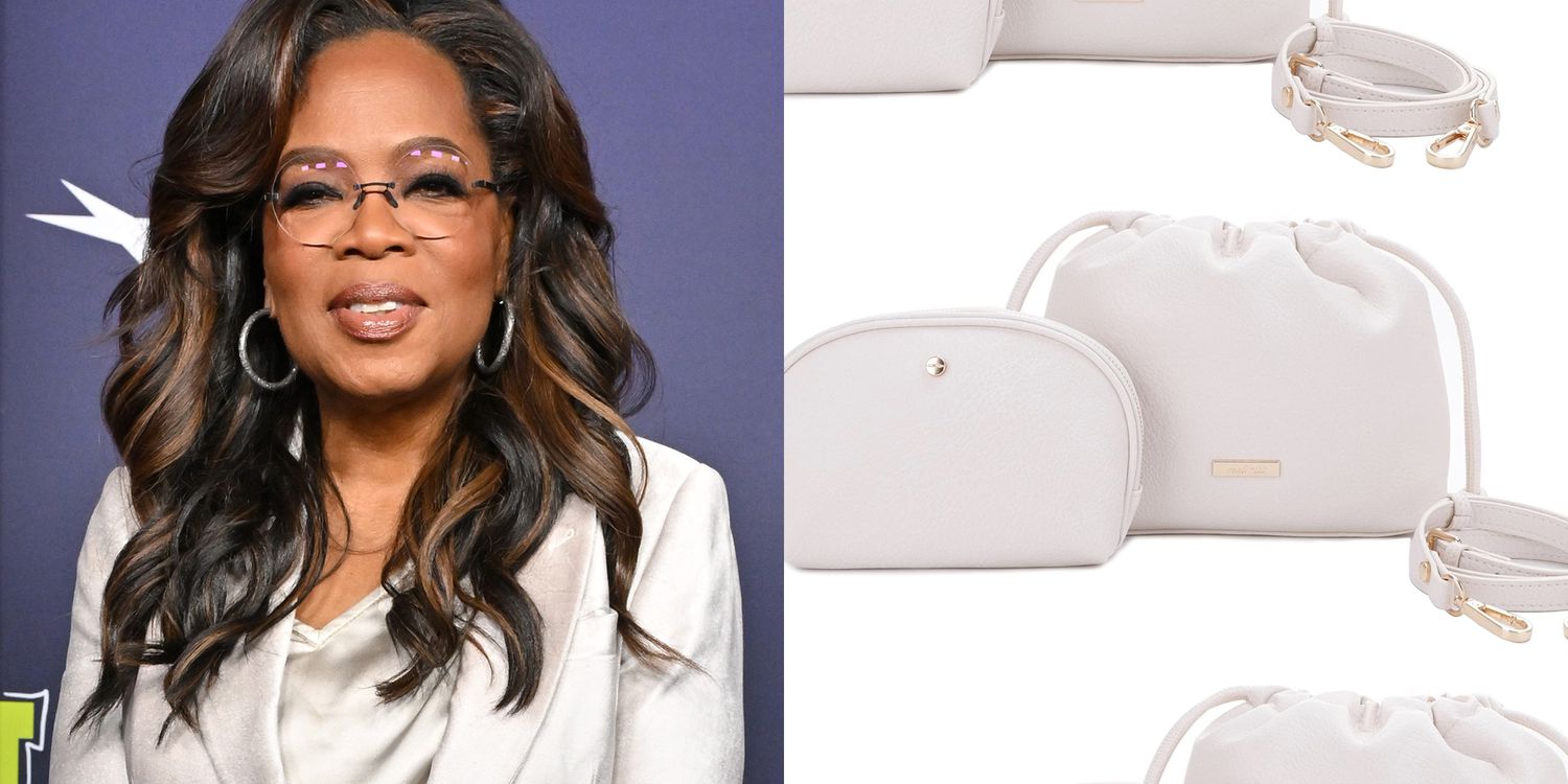 Oprah Calls This Stylish-Yet-Functional Pouch Ideal for Travel and It’s on Sale